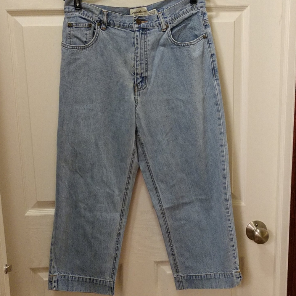 Eddie Bauer Cropped Jeans